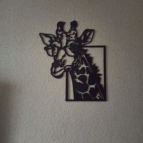 Панно декоративная картина на стену Жираф 585х485 acr-p000070