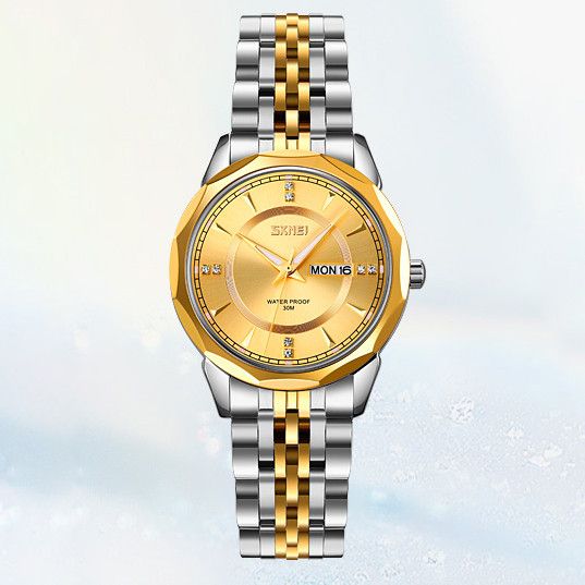 Skmei 9264TGDGD Silver/Gold-Gold | Зображення 3
