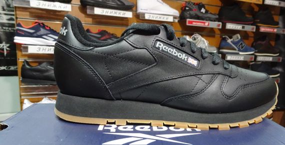 Кросівки Reebok Classic Leather Чорний 42,5 (1014729798) | Зображення 9