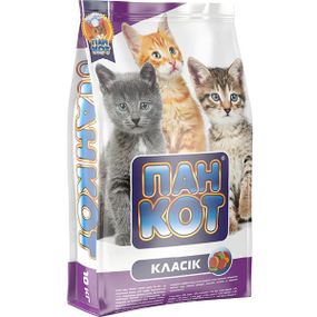 Пан Кот КЛАСІК     Для кошенят , 10 кг.