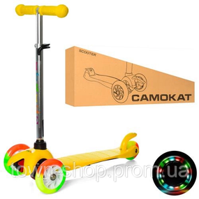 Самокат детский MINI iTrike BB3-013-4-A-Y