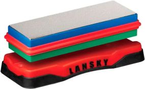Точильний камінь Lansky DBL Diamond Benchstone Medium/Fine. Зернистість 280/600