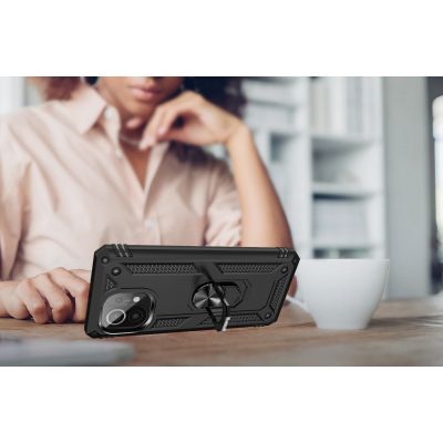 Чехол для моб. телефона BeCover Military Xiaomi Mi 11 Lite / Mi 11 Lite 5G Black (706642) | Зображення 4