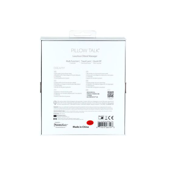 Роскошный вакуумный клиторальный стимулятор Pillow Talk - Dreamy Teal с кристаллом Swarovski sexstyle | Зображення 6