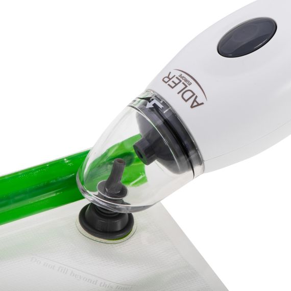 Вакууматор Adler AD 4515 вакуумный насос для продуктов + 10 пакетов | Зображення 5