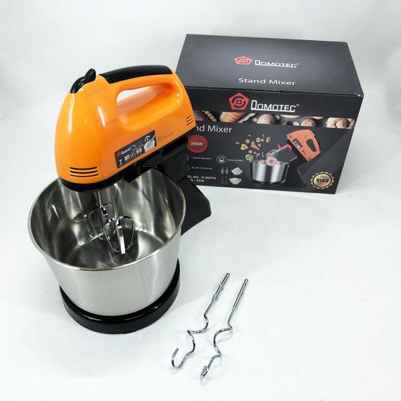 Міксер двовінчиковий побутовий Domotec, Міксер для кухні Кулінарний тіста RS-36 | Зображення 2