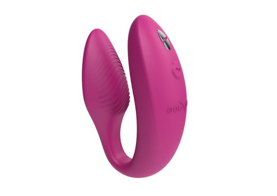 Смарт-вібратор для пар We-Vibe Sync 2 Rose, 10 віброрежимів, пульт ДК | Зображення 4