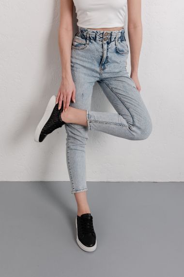 Кроссовки женские Fashion Chloe 3935 37 размер 24 см Черный | Зображення 8