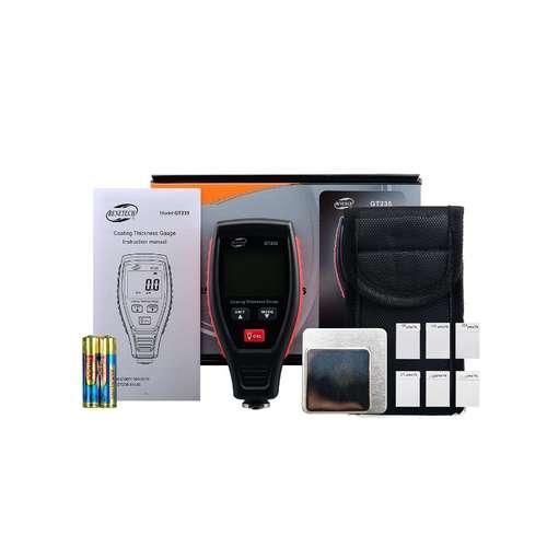 Товщиномір лакофарбових покриттів LCD-дисплей Fe/nFe, 0-1800мкм BENETECH GT235 | Зображення 4