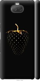 Чохол на Sony Xperia 10 Plus I4213 Чорна полуниця "3585m-1690-24368"