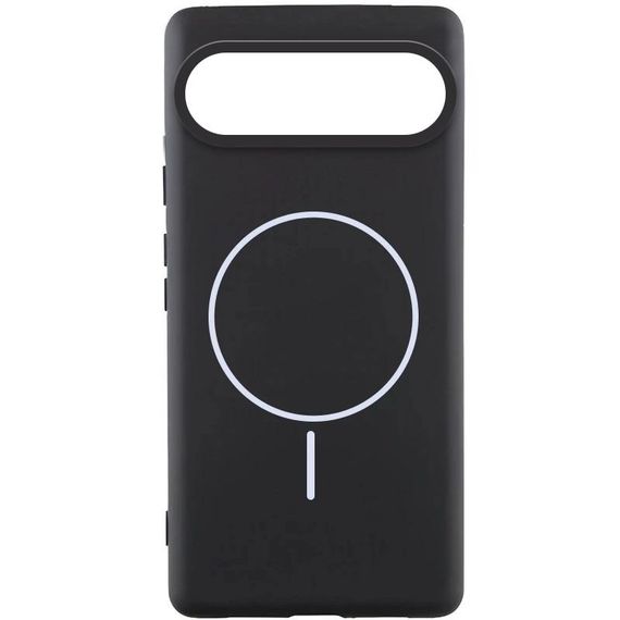 Чохол Silicone Cover Lakshmi (AA) with Magnetic Fit для Google Pixel 10 / 10 Pro Чорний / Black