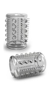 Насадка STAY HARD - COCK SLEEVE 03, CLEAR sexstyle