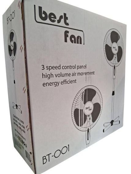 Вентилятор напольный Best Fan BT-001, 40 см, 35 Вт, с регулировкой скорости | Зображення 9