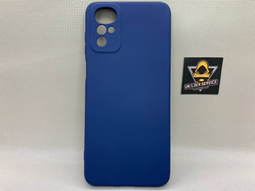 Motorola G22 SoftTouch Silicone Протиударний чохол софт тач Синій