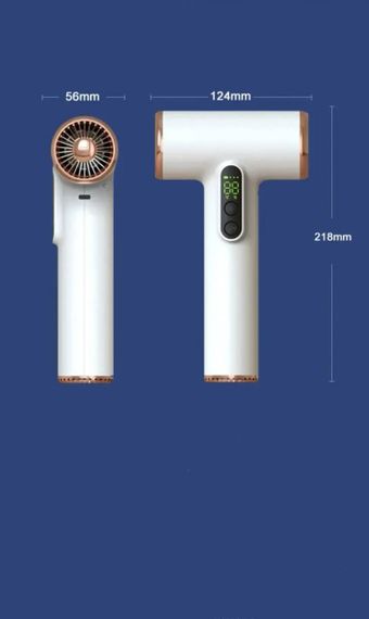 Акумуляторний бездротовий фен ТЕПЛИЙ 200W XPRO RT-305 (45063-16995_1659) | Зображення 4