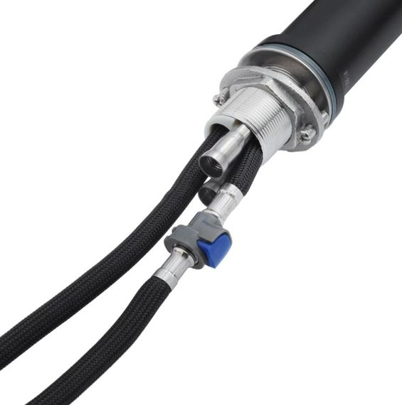 Змішувач для раковини Kroner KRP Edelstahl Klassisch з висувним виливом SCH030-T (CV032497) | Зображення 6