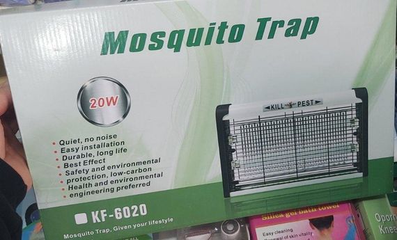 Лампа Ловушка от Комаров Светодиодная Mosquito Trap KF-6020 Уничтожитель Комаров | Зображення 2