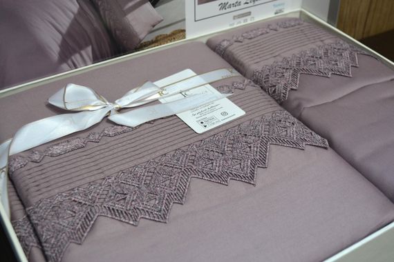 Постільна білизна First Choice Vip Satin Moonlight 200x220 см Marta Lilac | Зображення 4