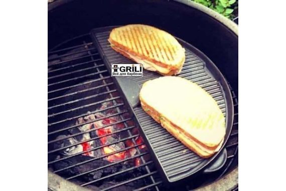 Плита, планча чавунна 23х46x1см для гриля L Big Green Egg 122988 (CIGHL / 104090) Код: 003085 | Зображення 5