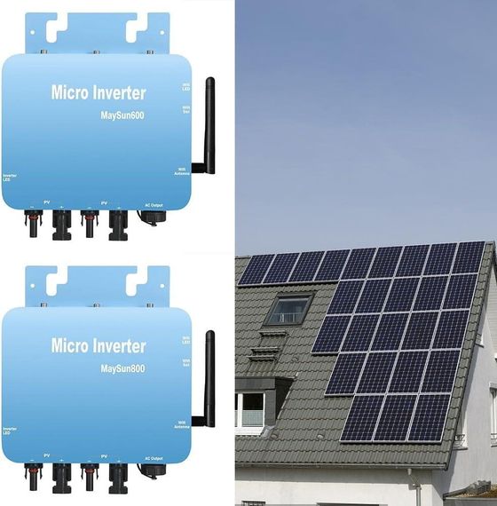 Микроинвертор DC20V-60V для TUYA Solar Micro Inverter, AIDNTBEO 800W MPPT Tuya Solar Grid Tie | Зображення 3