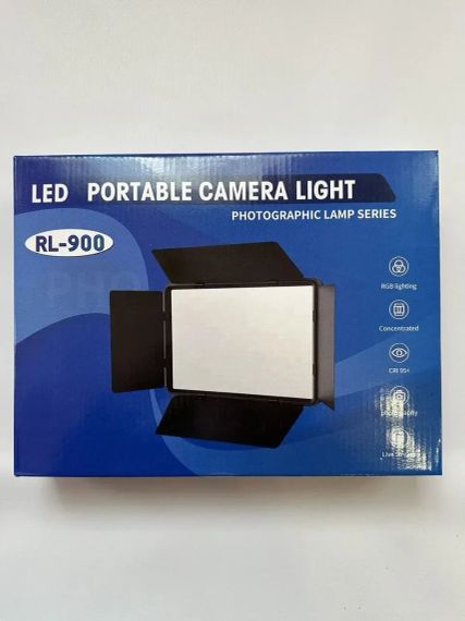 Світлодіодна панель Camera light RL-900 лампа для відео та фото 3000k-6500k з пультом ДК | Зображення 4