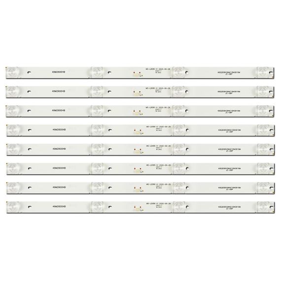 LED підсвітка TV 50" MS-L2006 V1 3V MS-L2327 V1 CC02500D410V02 CC02500D410V07, 50E20 8X4 4S1P 1410 0D20 8шт.