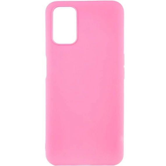 Чохол Candy Silicone для Oppo A96 колір Рожевий