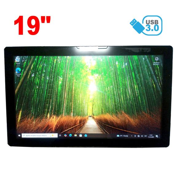 Моноблок Б-клас Bressner D85S / 19" (1920x1080) IPS Touch / Intel Core i5-7500T (4 ядра по 2.7 - 3.3 GHz) / 4 GB DDR4 / 120 GB SSD / Intel HD Graphics 630 / WebCam б/в
