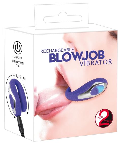 Вібратор для орального сексу Blowjob Vibrator 5 режимів вібрації Sex Aura