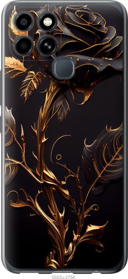 Чехол на Infinix Smart 6 Роза 3 "5552u-2758-17620"