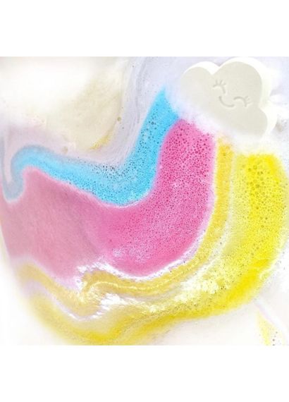 Бомбочка для ванни Bayabelle Kids Rainbow Bath Fizzer 110 г | Зображення 1