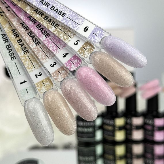 База з шимером Crooz Air Base №08 (молочно-рожевий) 8мл | Зображення 4