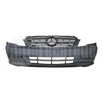 Бампер передний Mercedes Benz W639 10-14 (черный), AutoTechteile, 160 8808, 100 8835