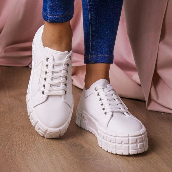 Кроссовки женские Fashion Danuta 3209 37 размер 24 см Белый | Зображення 1
