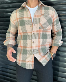 Тепла сорочка Ріо бежевий S