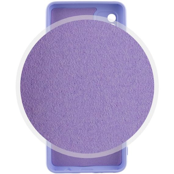Чохол накладка Silicone Cover Lakshmi Full Camera (A) для Samsung Galaxy A71, Бузковий / Dasheen | Зображення 2