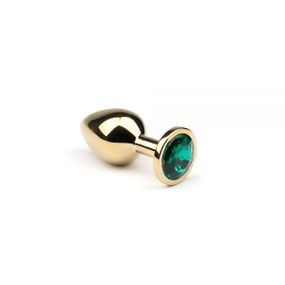 Анальна пробка,Gold Emerald, S Sex Aura