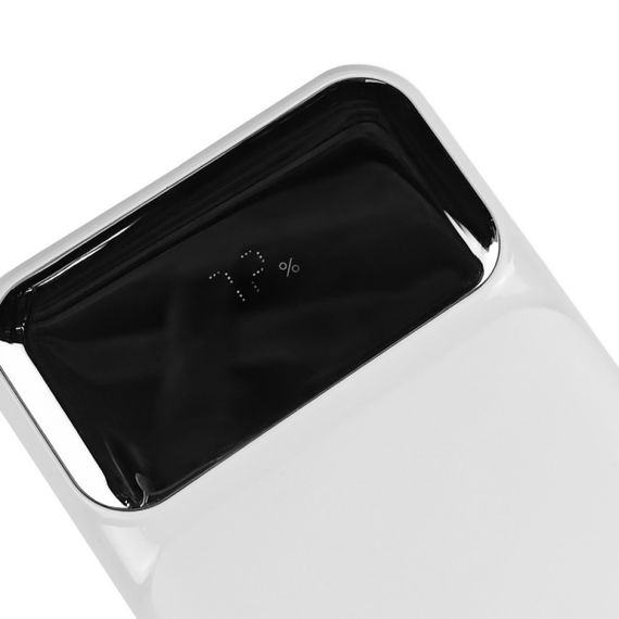 Power Bank – Портативная батарея 10.000 mAh. белый - GP-10WQC быстрая зарядка 22.5W GRUNHELM | Зображення 1