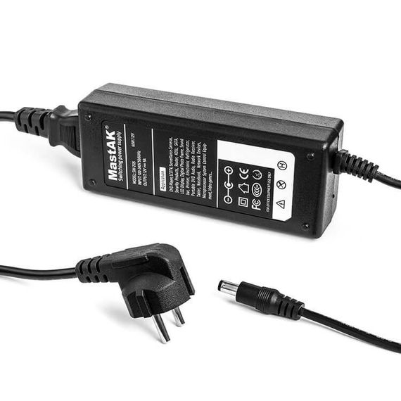 Мережевий блок живлення MastAK SW-2125 (12V 5000mA) | Зображення 3