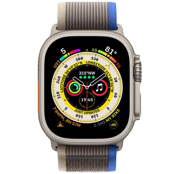 Ремінець Trail Loop для Apple Watch 42(ser.1-3)/44/45/46/49mm (m/l) Blue / Gray | Зображення 1
