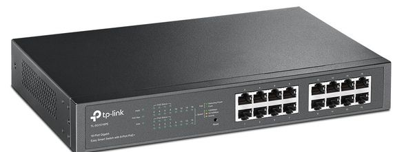 Коммутатор TP-LINK TL-SG1016PE 16xGE/8xPoE+ 124.4 Вт EasySmart 13&quot; 1U (TL-SG1016PE) | Зображення 2