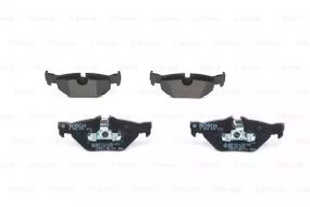 Колодки гальмівні дискові BMW 1 (E81,87) 05-,3 (E90,91) 07-,X1 (E84) 09- задн.  BOSCH (0986494272)