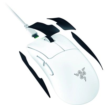 Мышка Razer DeathAdder V4 PRO Wireless/USB White (RZ01-05330200-R3G1) | Зображення 3