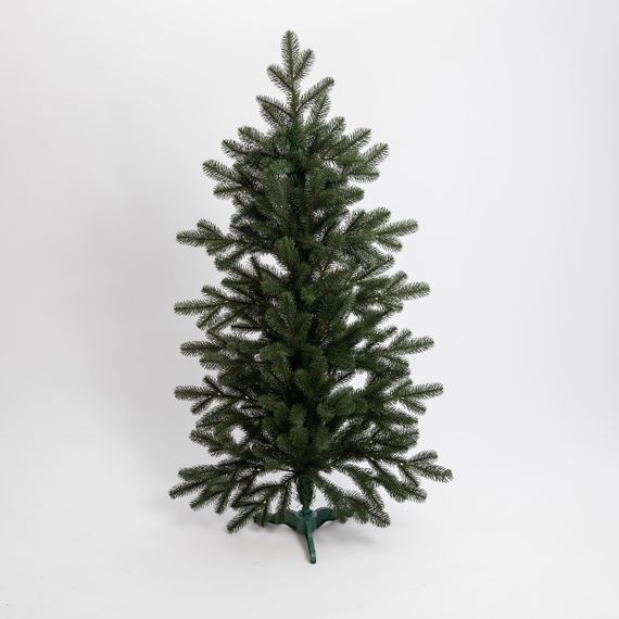 Лита штучна ялинка зелена 120 см на пластиковій підставці SOK-M-D-4 | Зображення 2