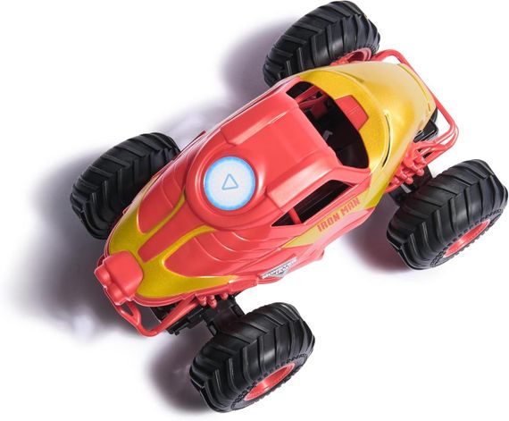 Монстр-трак на радиоуправлении Железный человек Оригинал Monster Jam Marvel Iron Man RC Monster Truck | Зображення 5