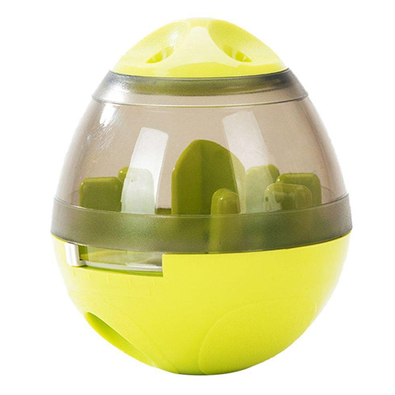 Іграшка для вихованців склянка з отвором для їжі Зелений