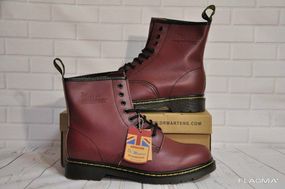 Ботинки Dr. Martens 1460 (Бордовые) Размер 41 42 43 44 45 Доктор Мартинс Ботинки в Наличии