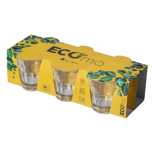 Набір чарок Coloss 45мл 6шт ECOMO | Зображення 2