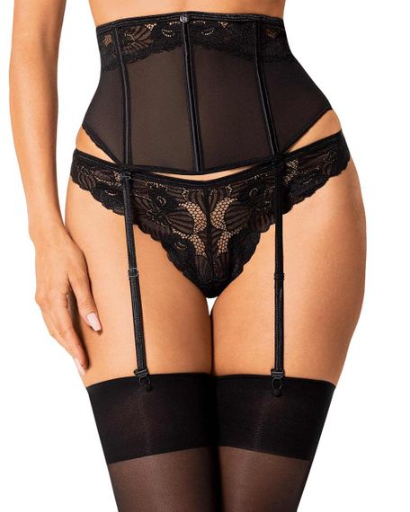 Пояс із підв'язками Obsessive Serena Love garter belt XS/S sexstyle | Зображення 2