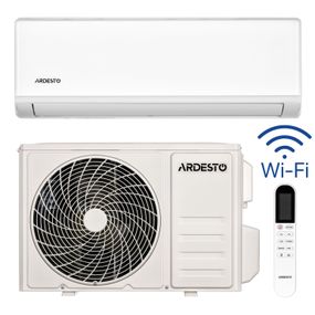 Кондиционер Ardesto CoolSmartPro 55м2 инвертор 18000BTU 5.1кВт A++/A+ -25°С Wi-Fi R32 белый ARD-ACS18-IP